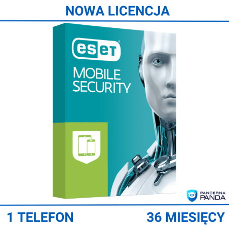 Eset Mobile Security na 1 telefon 36 miesięcy - nowa licencja