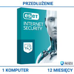 przedłuż eset internet security -1 komputer na 12 miesięcy