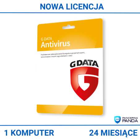 GData Antyvirus 1 komputer 24 miesiące