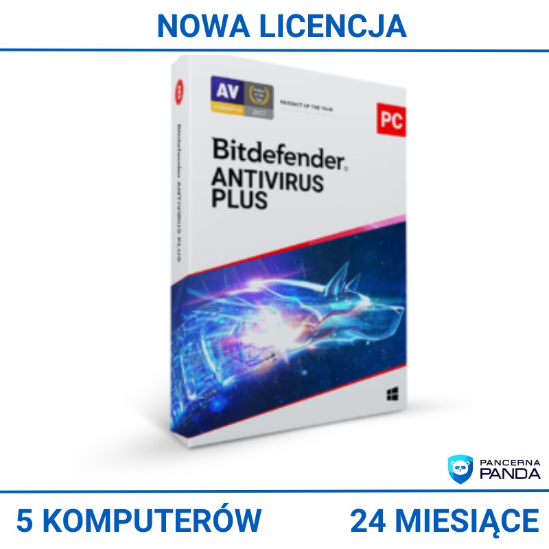 Bitdefender Antivirus Plus 5PC / 2 Lata