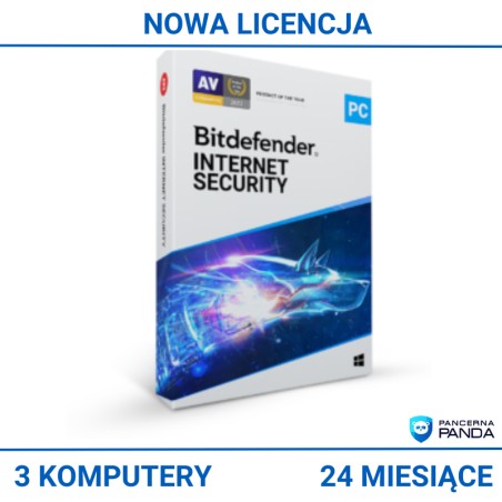 Bitdefender Internet Security 3PC / 2 Lata - Main product image