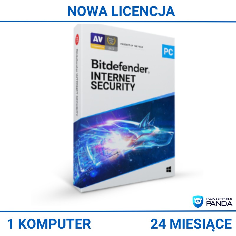 Bitdefender Internet Security 1PC / 2 Lata