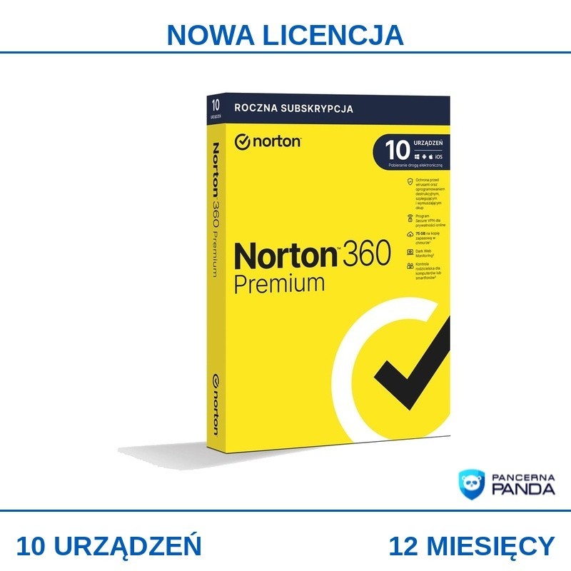 Norton 360 Premium 10U/12M ESD