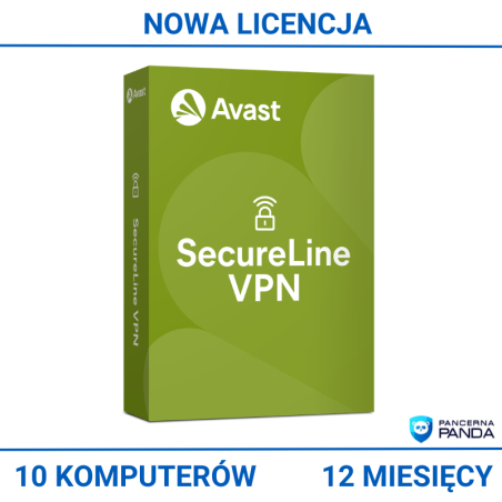 Avast SecureLine VPN 10U/12M ESD - Main product image