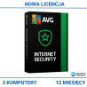 AVG Internet Security 3U/12M ESD - Product image 1