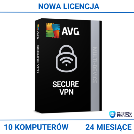 AVG Secure VPN 10U/24M ESD - Main product image